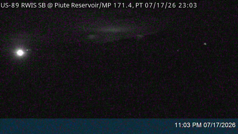 US-89 RWIS SB @ Piute Reservoir / MP 171.8, PT traffic camera, Piute County