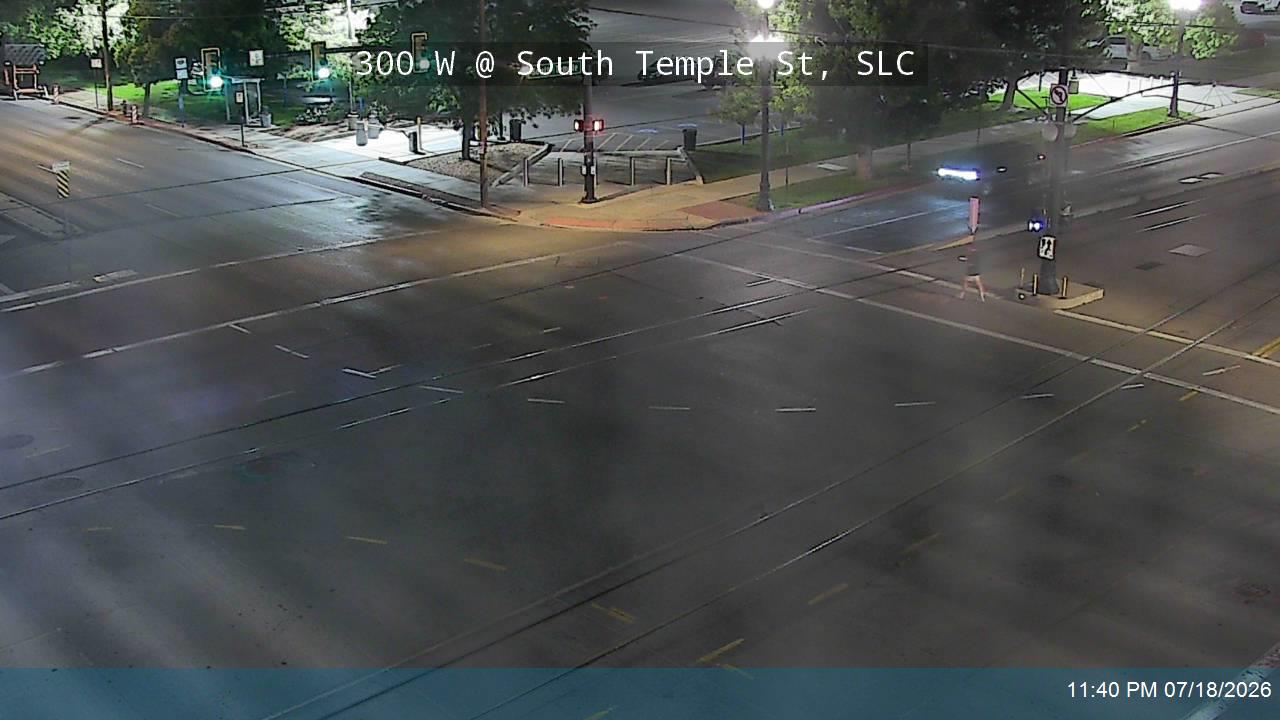 US-89 traffic camera, view north, Salt Lake City