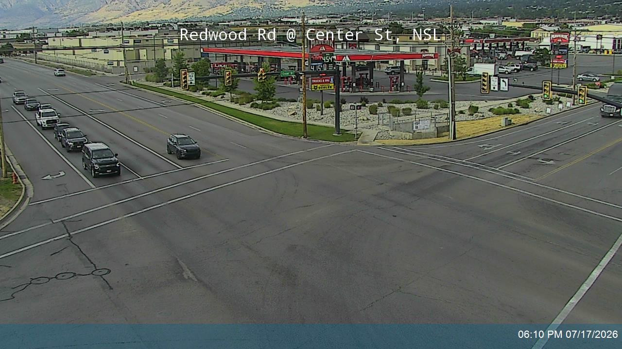 SR-68 traffic camera, view south, North Salt Lake