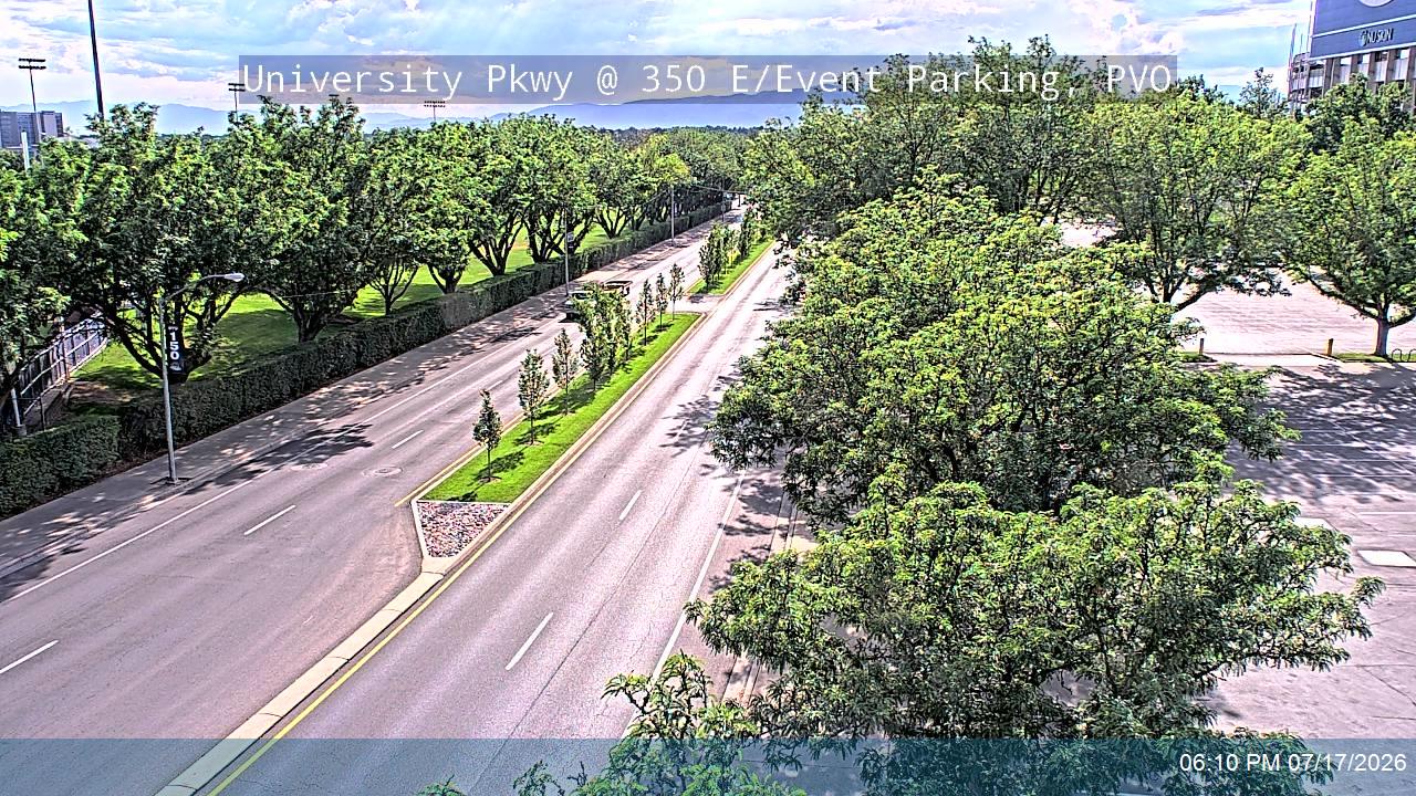 SR-265 traffic camera, view west, Provo, Utah