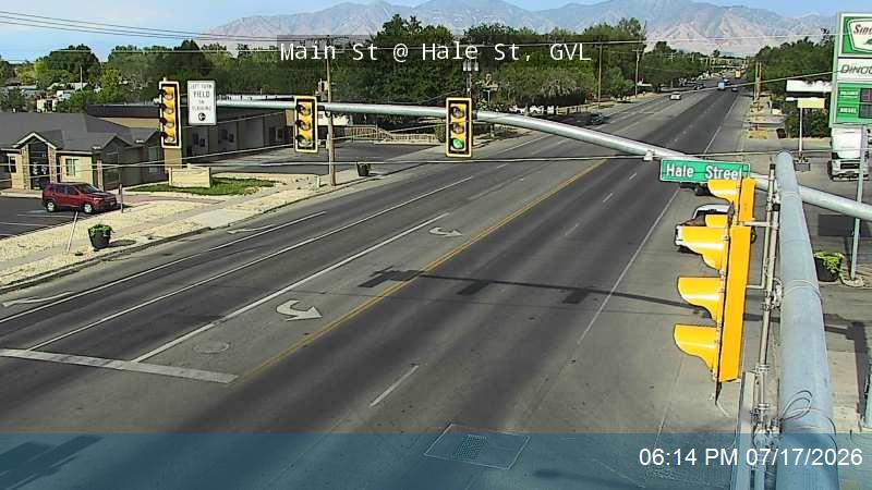 SR-138 traffic camera, view east, Grantsville, Utah