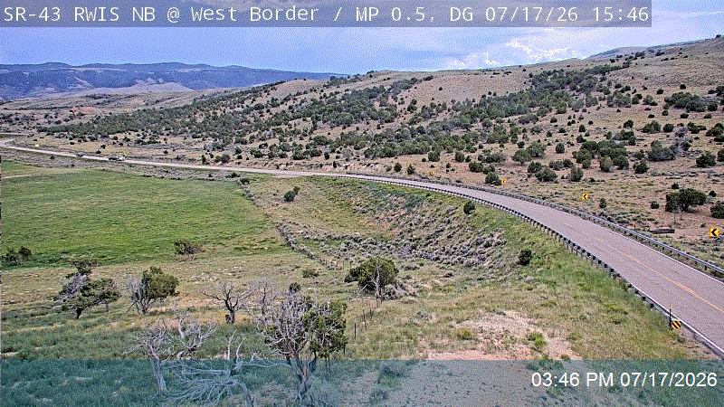 SR-43, Daggett County traffic camera