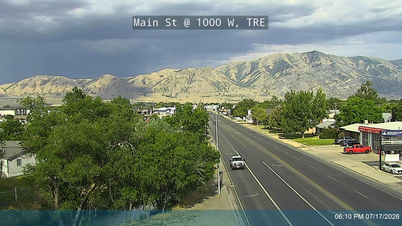 SR-102 traffic camera, view south, Tremonton, Utah
