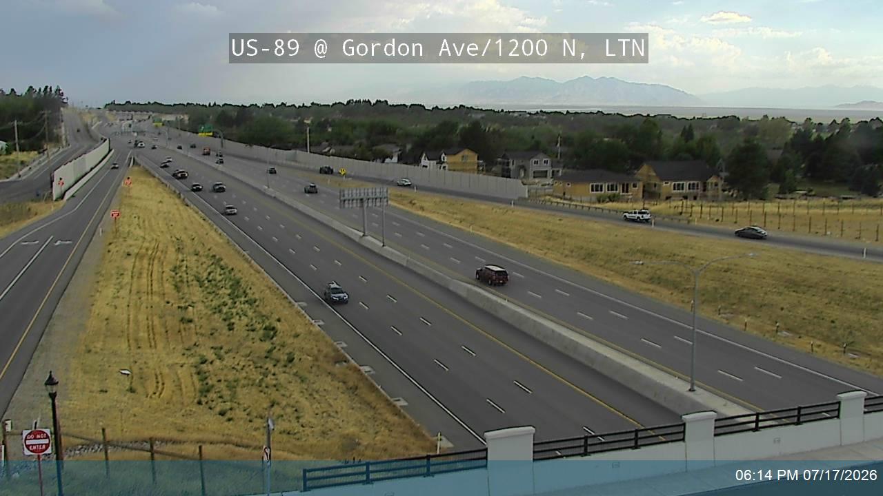 US-89 traffic camera, Layton