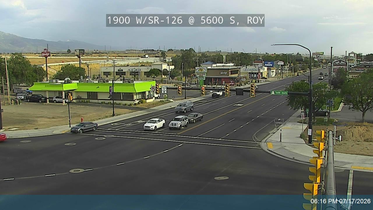 SR-126 traffic camera, Roy, Utah