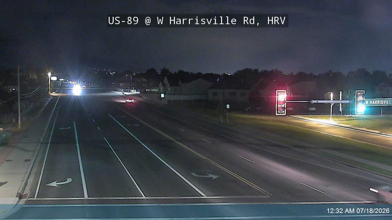 US-89 traffic camera, Harrisville