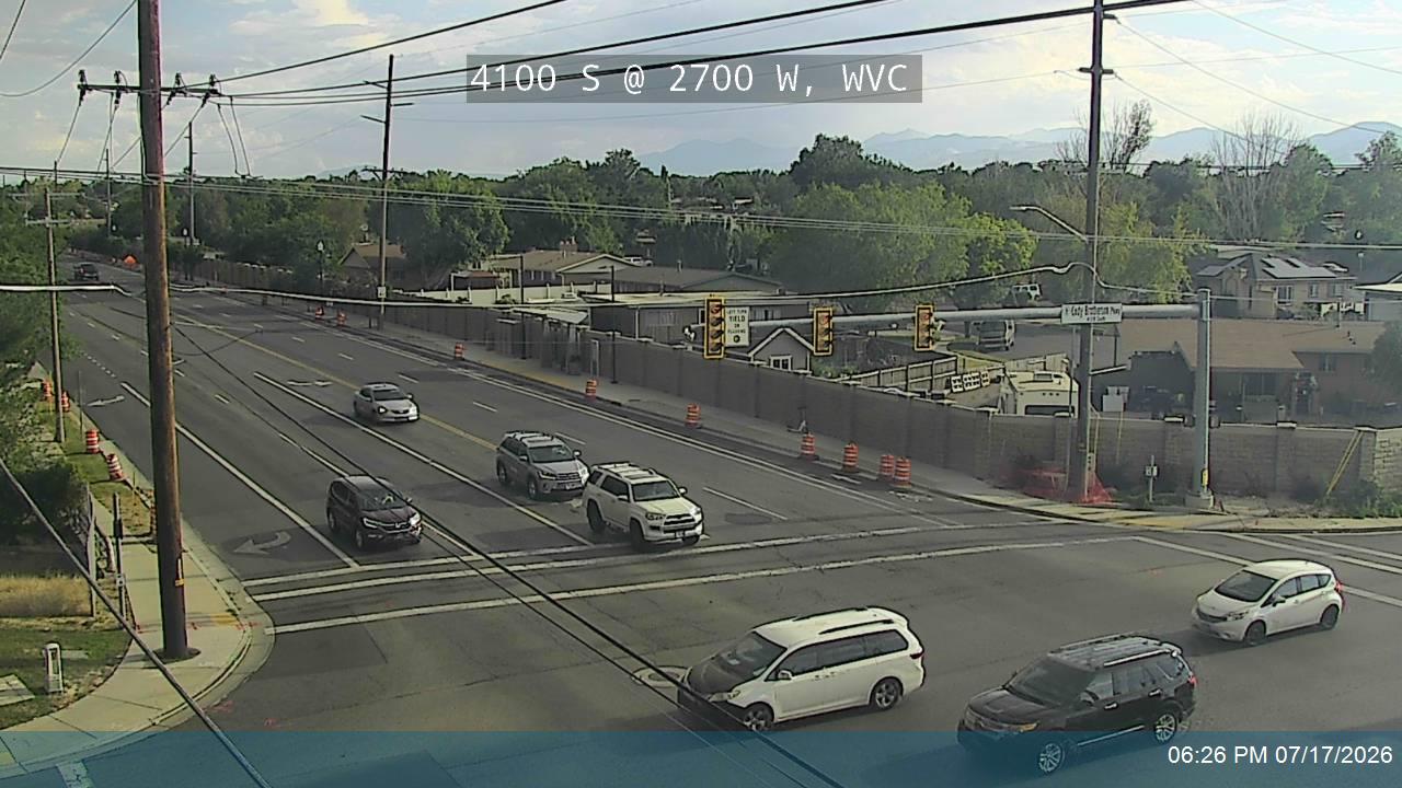 4100 S traffic camera, West Valley City, Utah