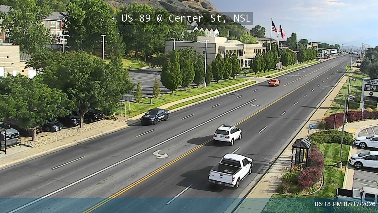 US-89 traffic camera, North Salt Lake