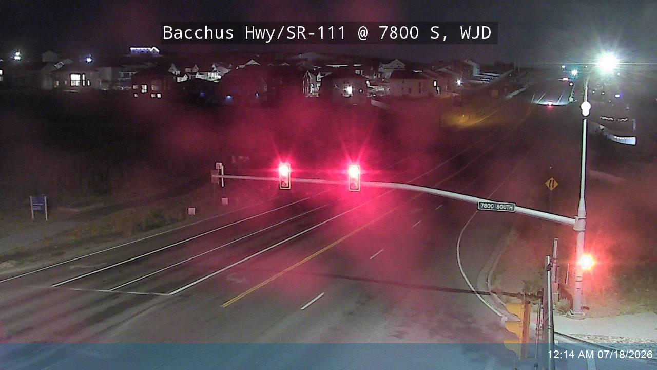 SR-111 traffic camera, West Jordan, Utah