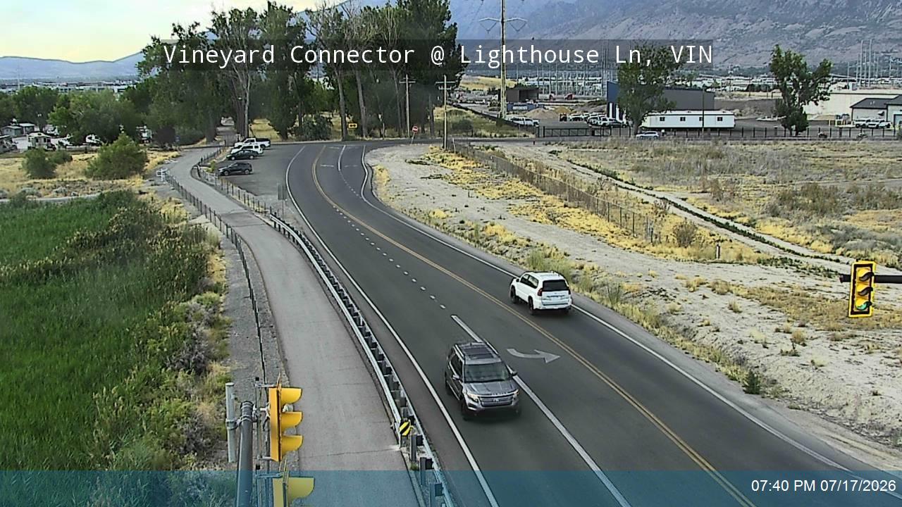 Vineyard Connector traffic camera, Vineyard, Utah