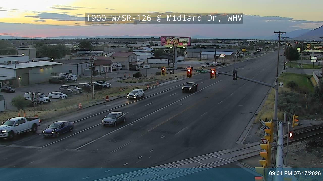 SR-126 traffic camera, West Haven, Utah