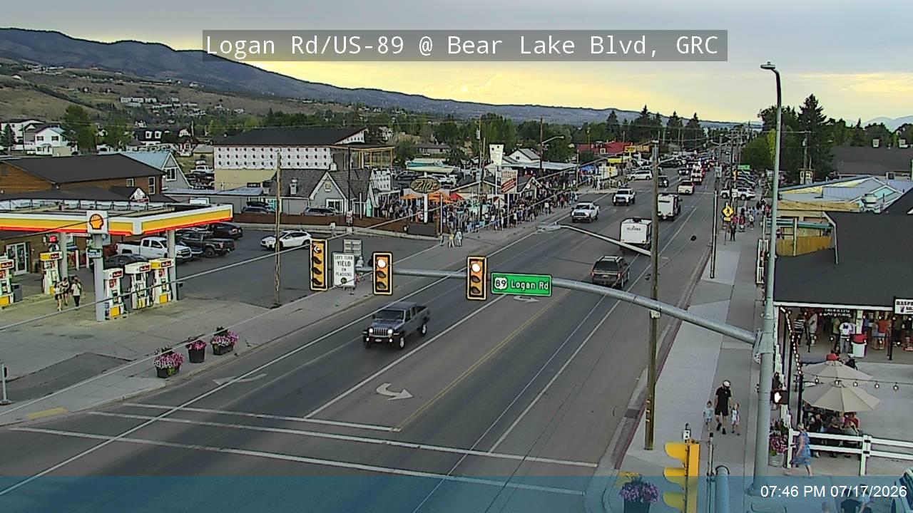 US-89 traffic camera, view north, Garden City