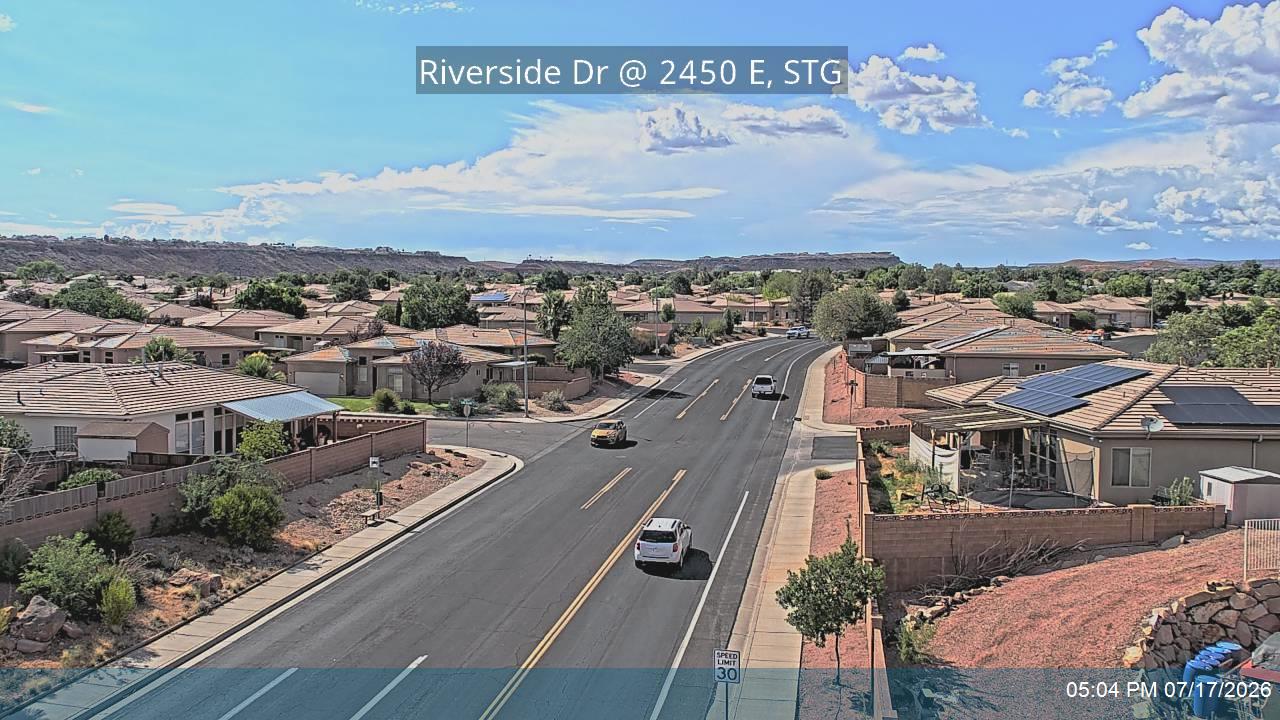 Riverside Dr traffic camera, St. George, Utah