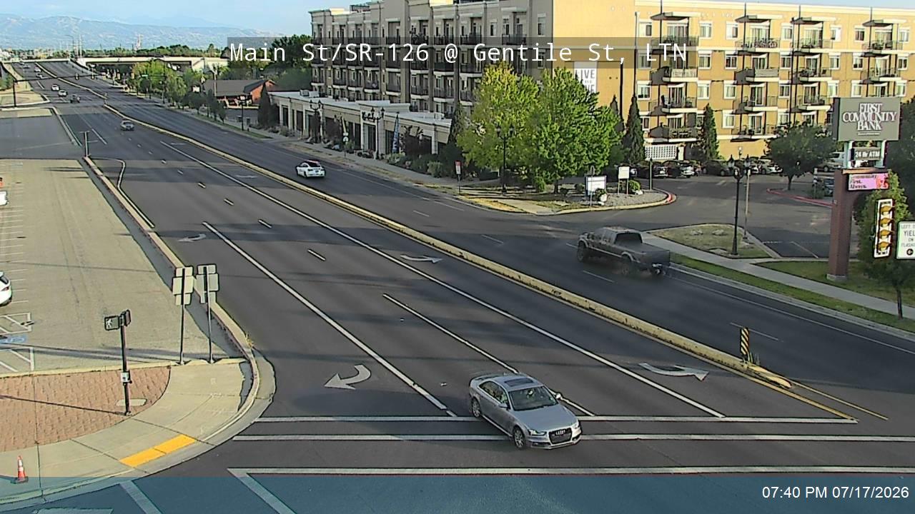 SR-126 traffic camera, Layton, Utah