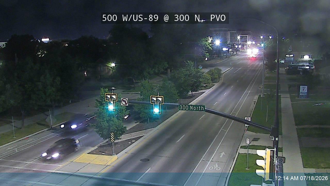 US-89 traffic camera, Provo, Utah