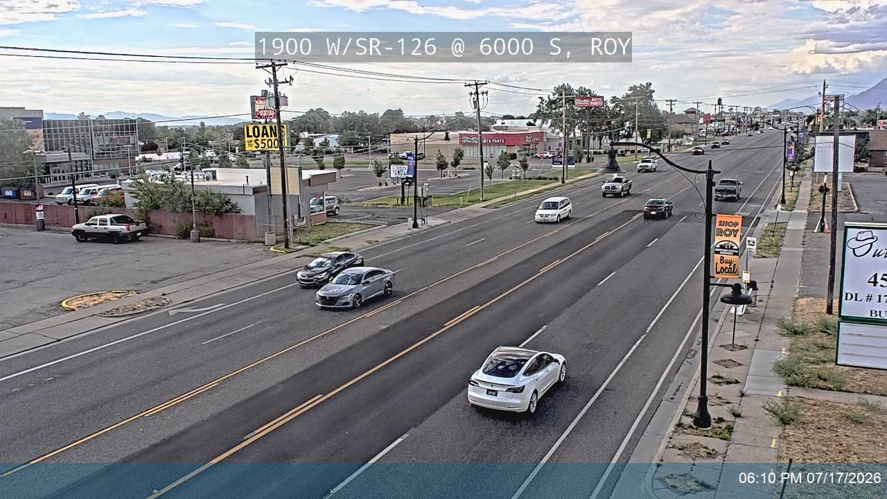 SR-126 traffic camera, Roy, Utah