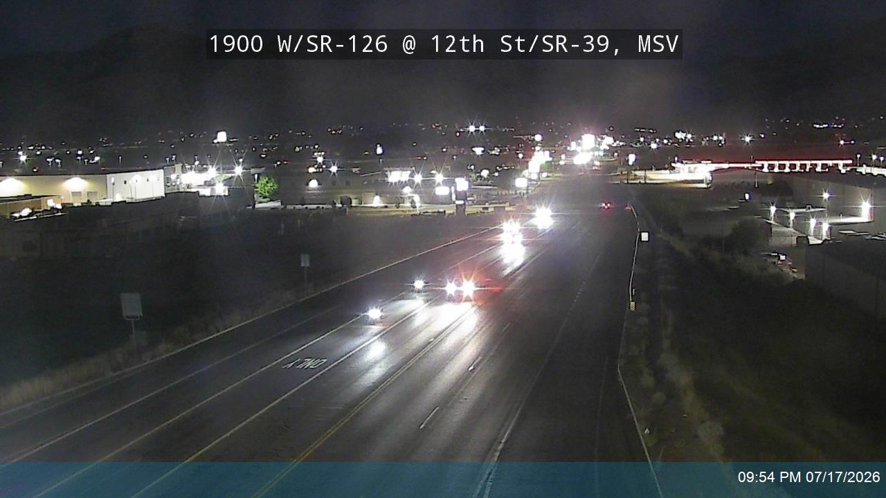 SR-126 traffic camera, Marriott-Slaterville, Utah