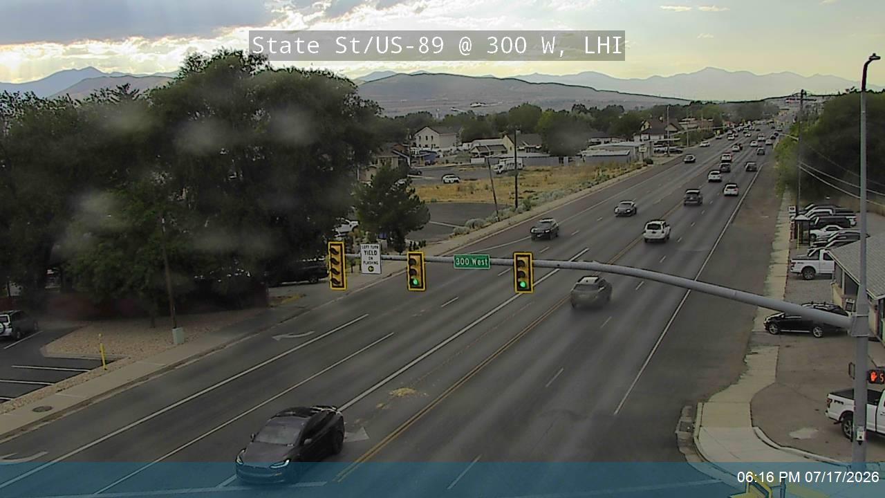 US-89 traffic camera, Lehi, Utah