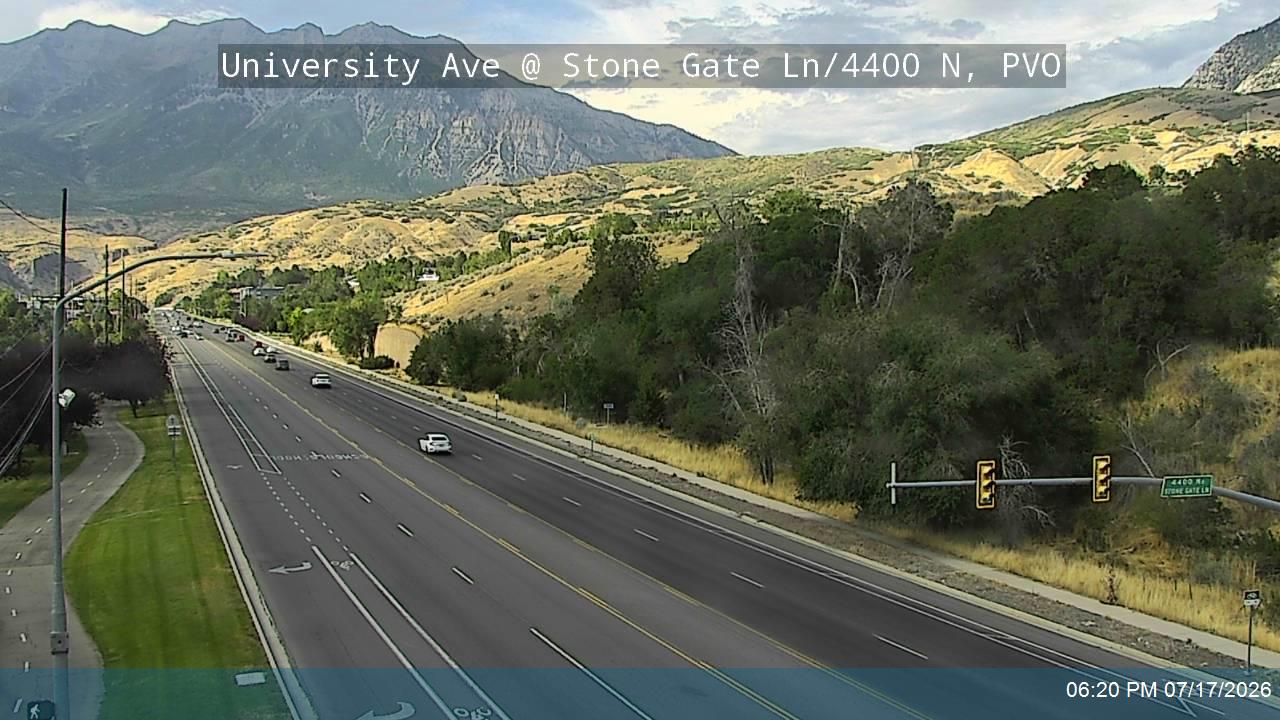 US-189 traffic camera, Provo, Utah