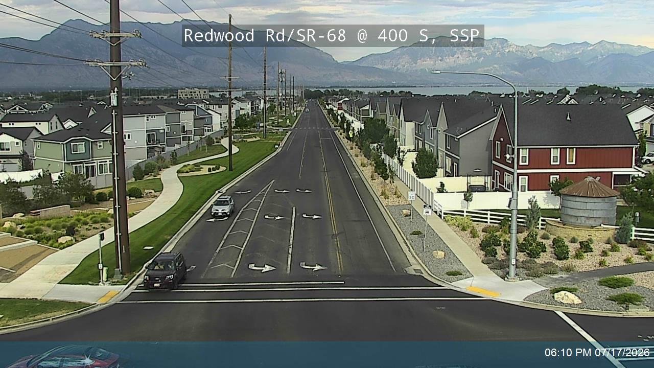SR-68 traffic camera, Saratoga Springs