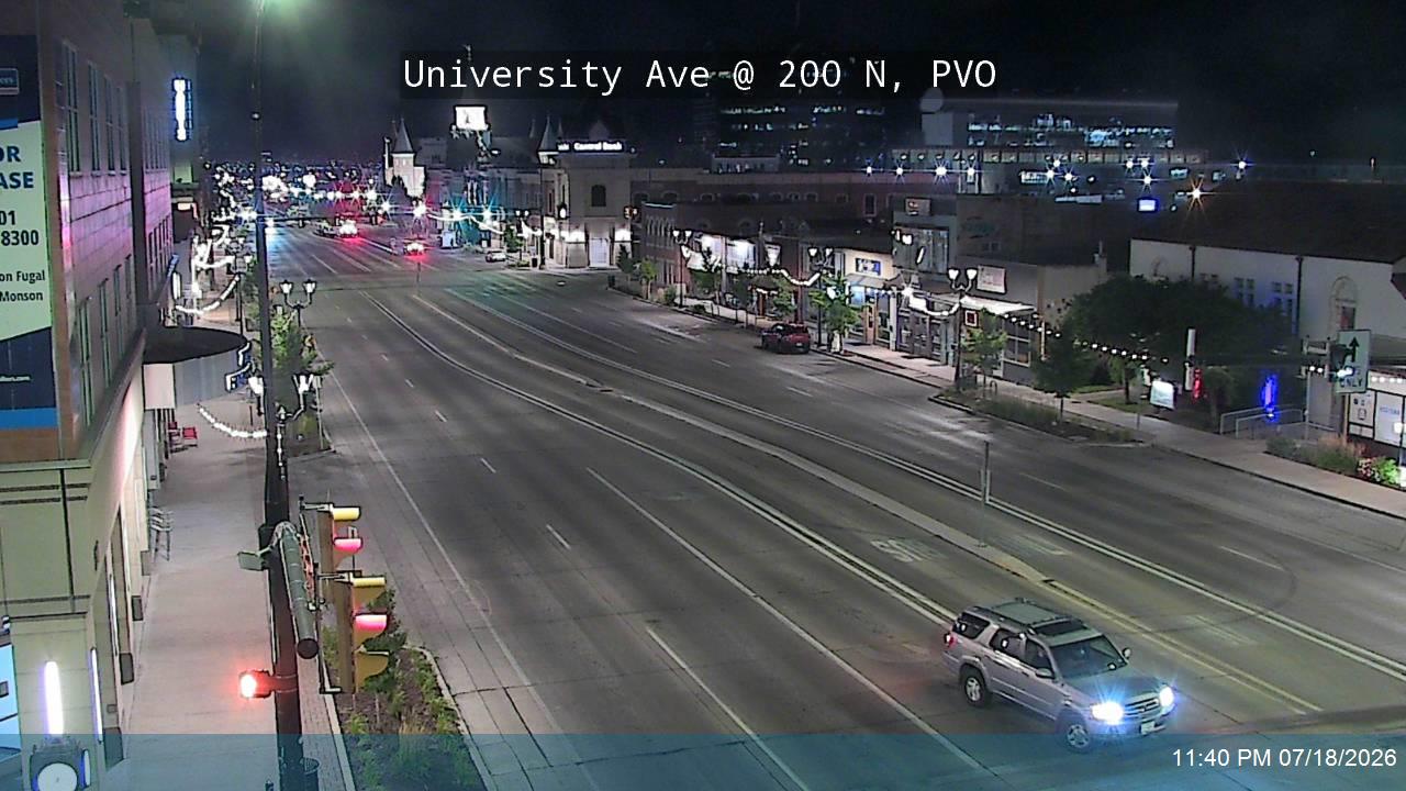 US-189 traffic camera, Provo, Utah