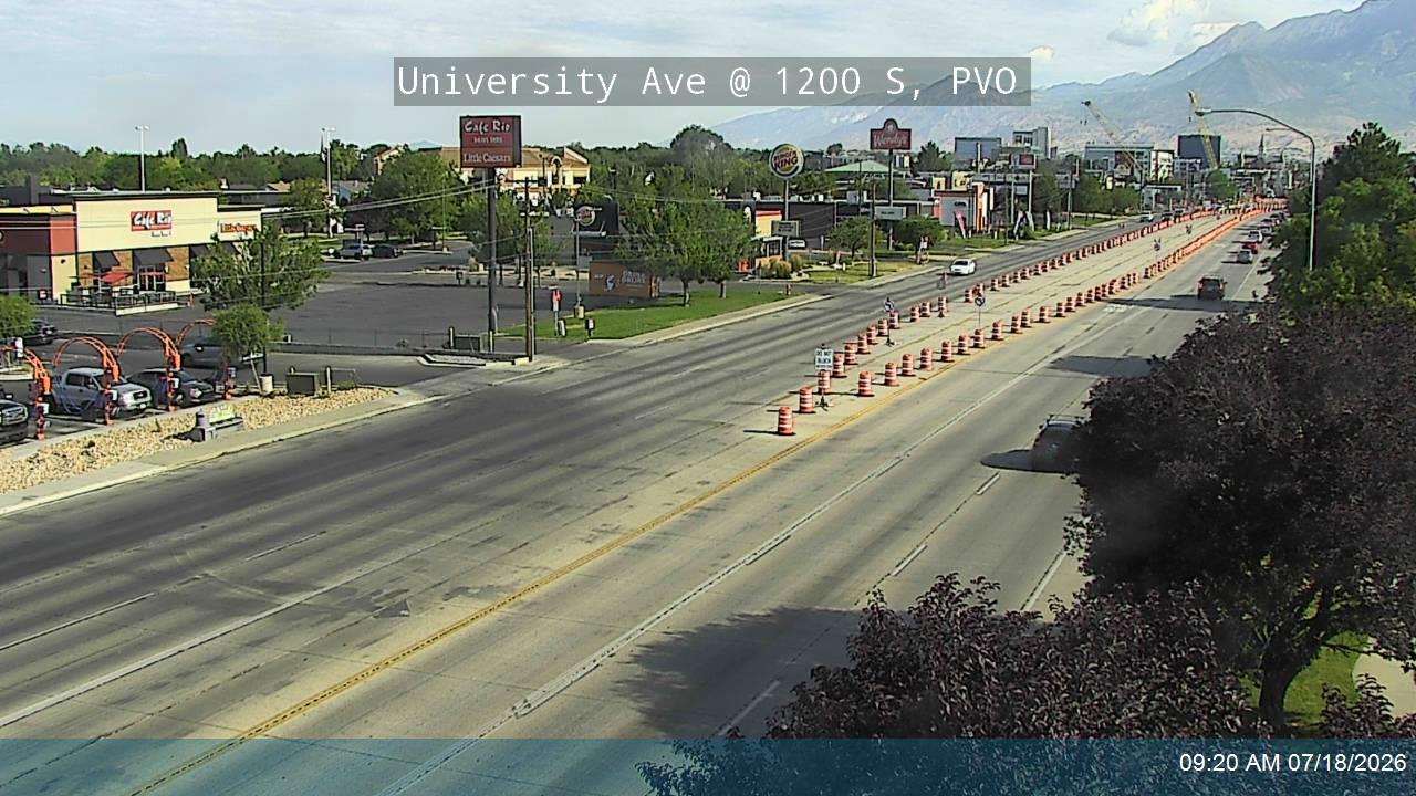 US-189 traffic camera, Provo, Utah