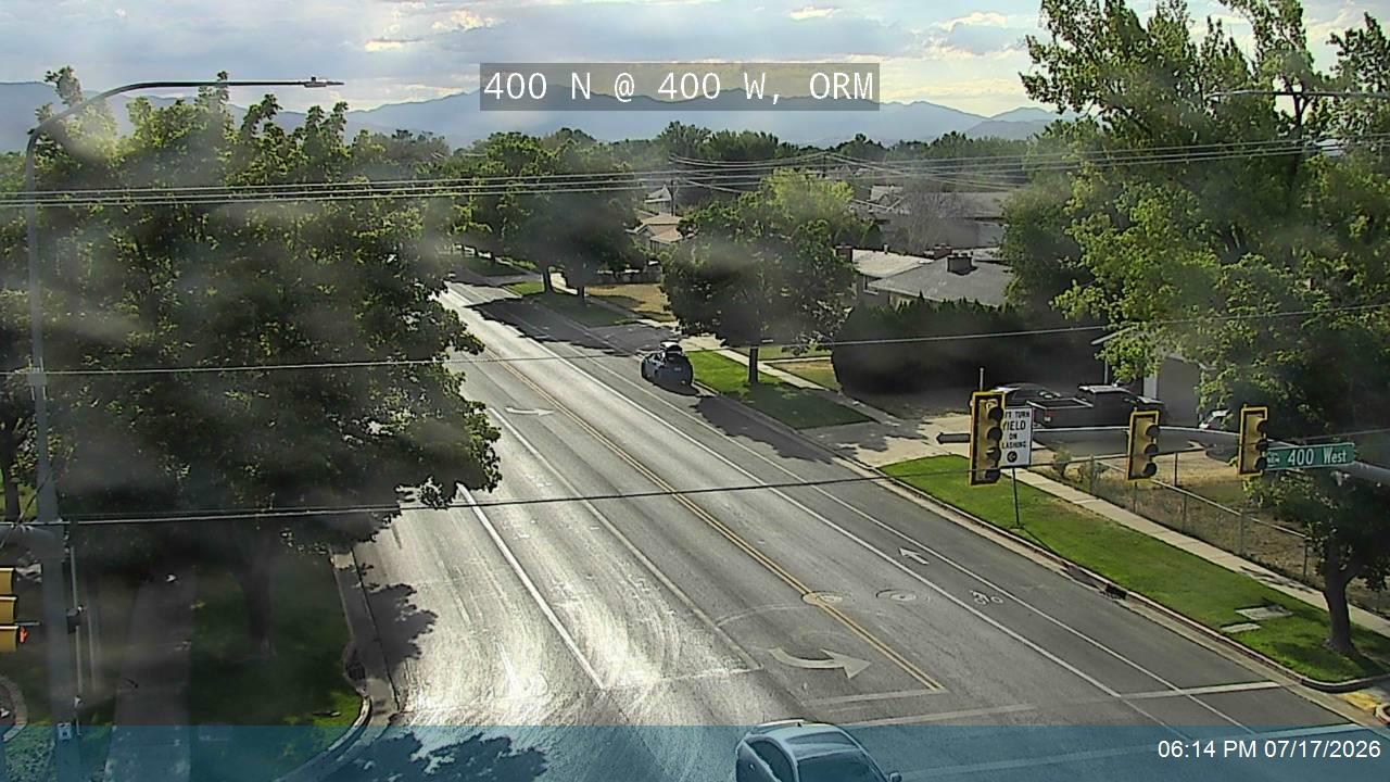 400 N traffic camera, Orem, Utah