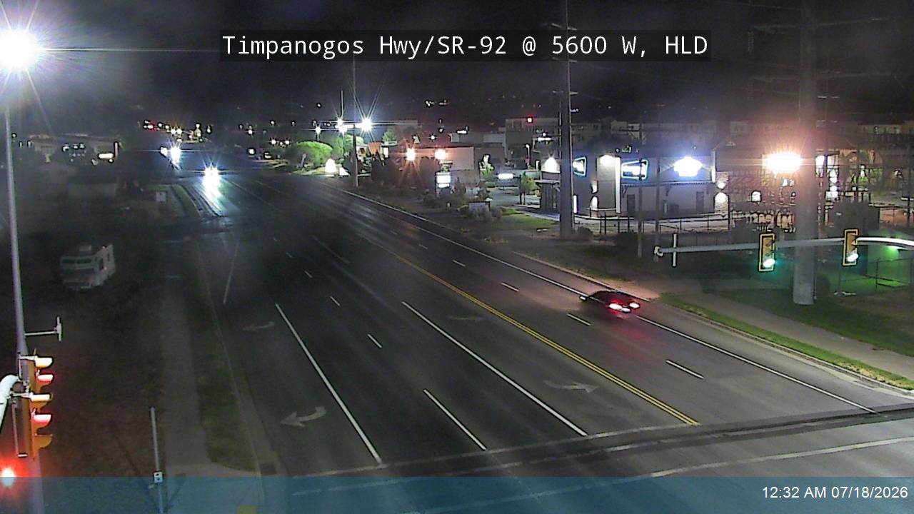 SR-92 traffic camera, Highland, Utah