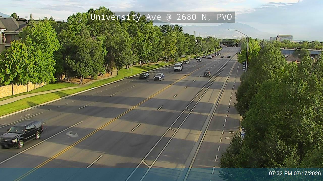 US-189 traffic camera, Provo, Utah