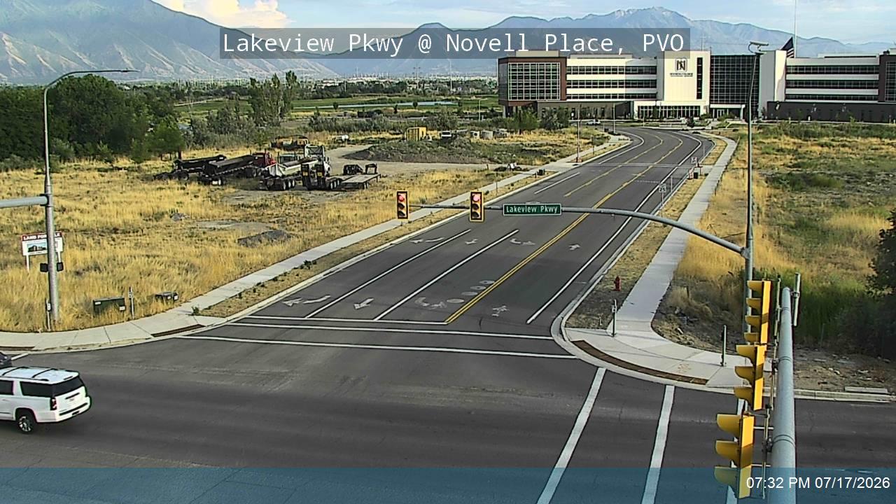 Lakeview Pkwy traffic camera, Provo, Utah