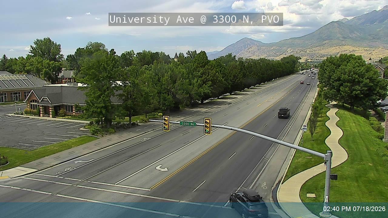 US-189 traffic camera, Provo, Utah