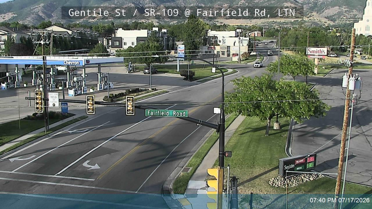 SR-109 traffic camera, Layton, Utah