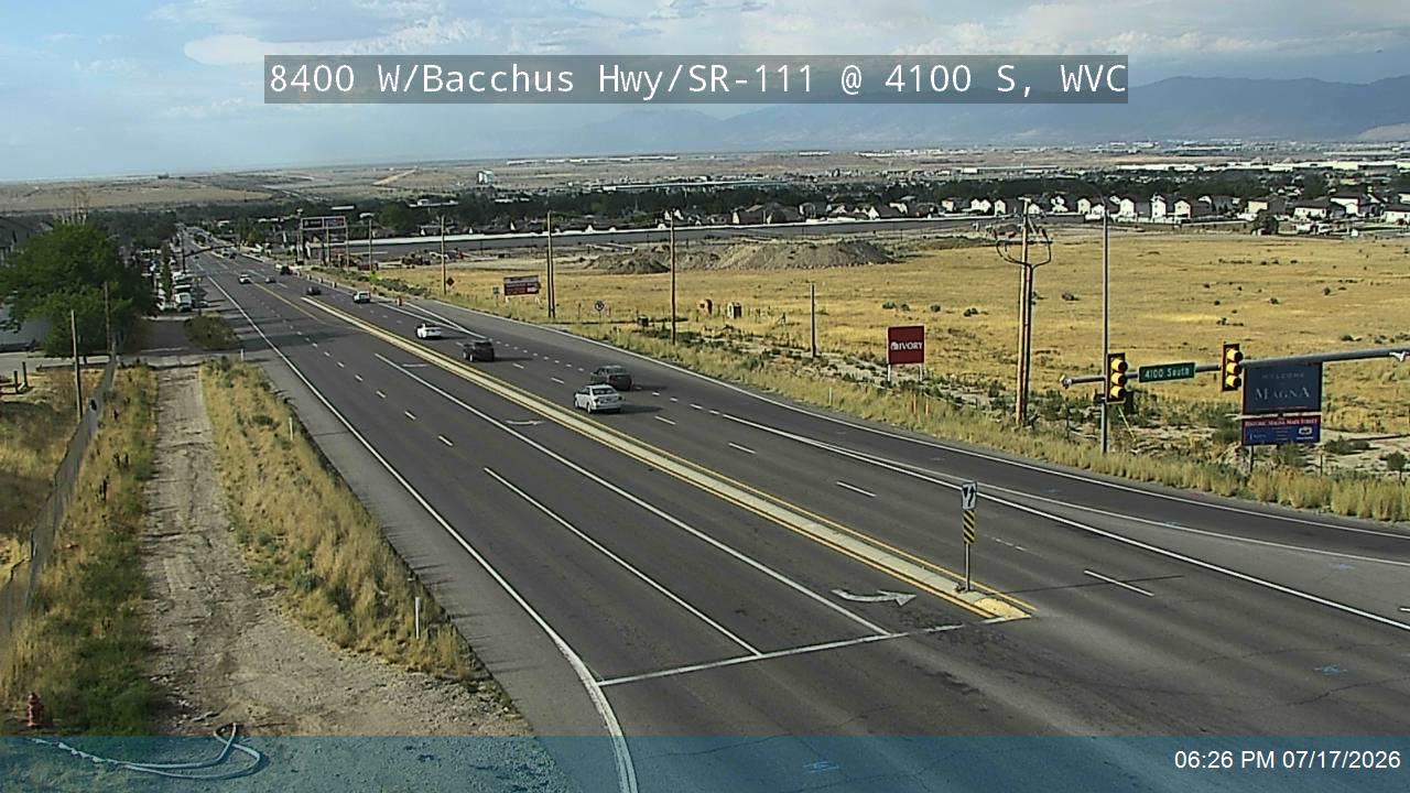 SR-111 traffic camera, West Valley City, Utah