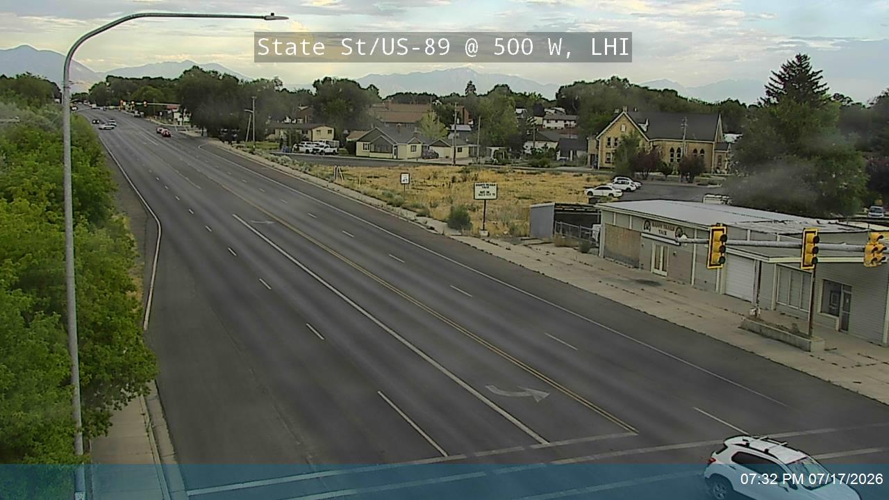 US-89 traffic camera, Lehi, Utah