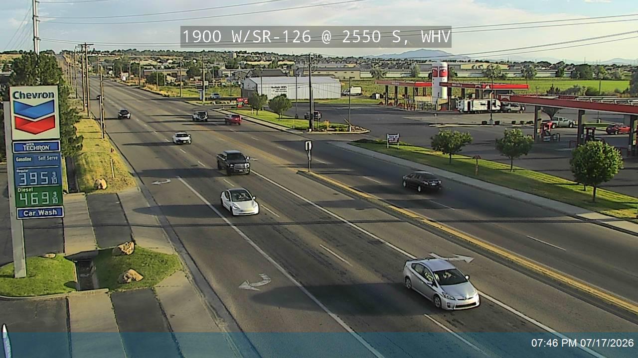 SR-126 traffic camera, West Haven, Utah