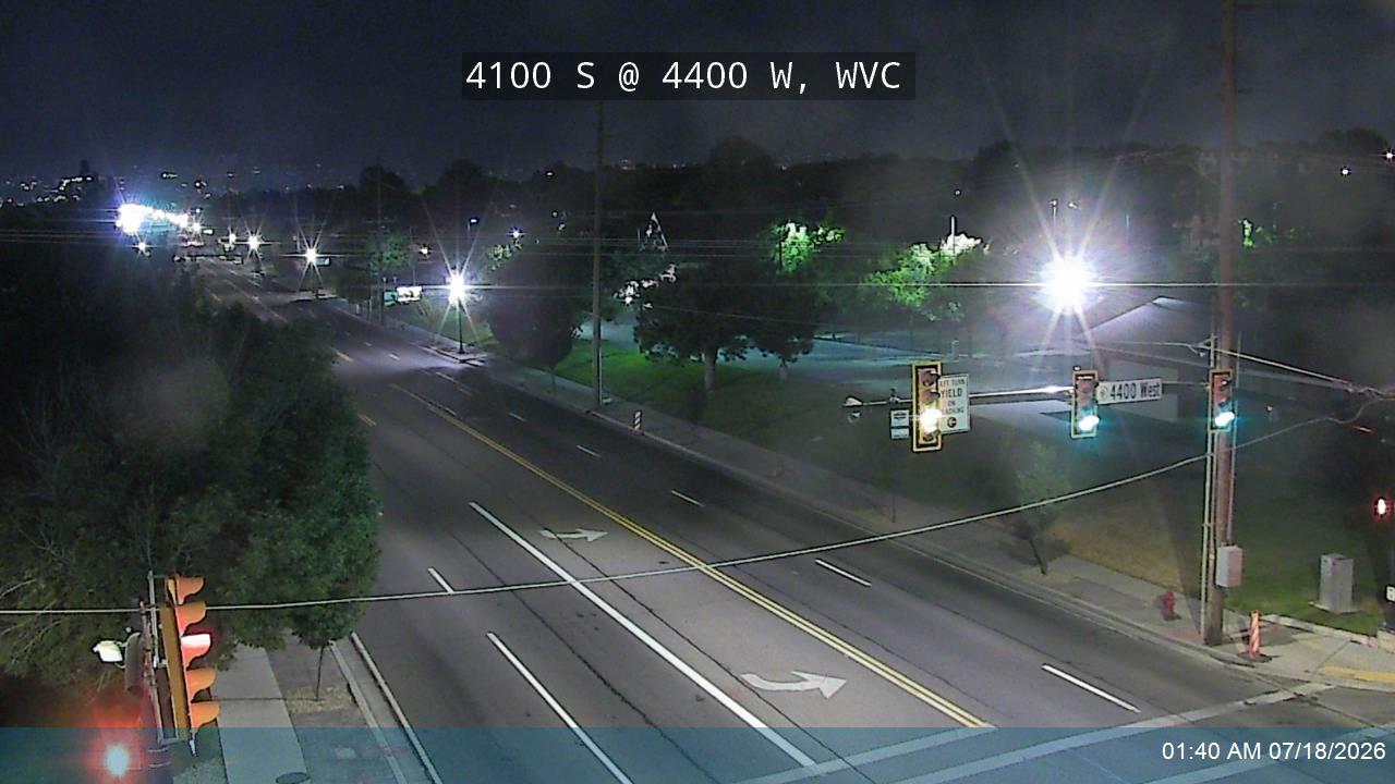 4100 S traffic camera, West Valley City, Utah