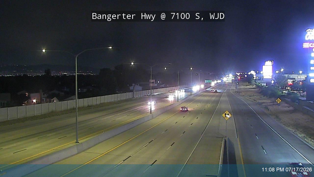SR-154 traffic camera, West Jordan