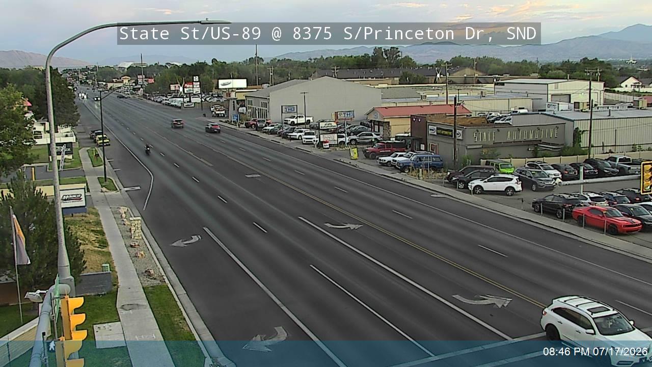 US-89 traffic camera, Sandy, Utah