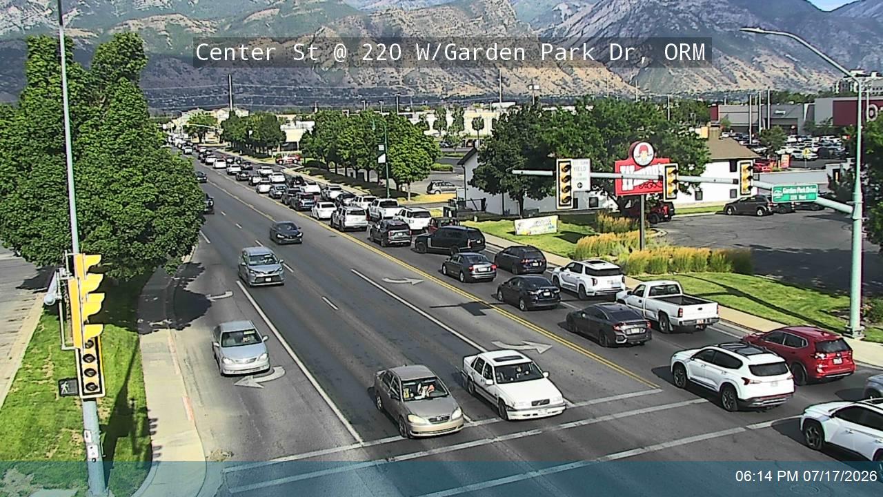 Center St traffic camera, Orem, Utah
