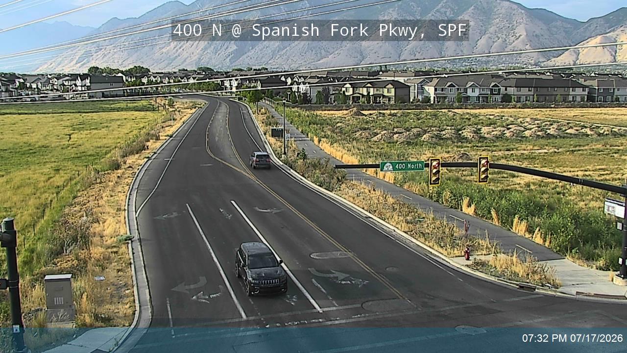 SR-147 traffic camera, Spanish Fork, Utah