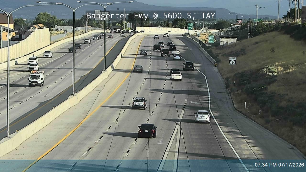 SR-154 traffic camera, Taylorsville