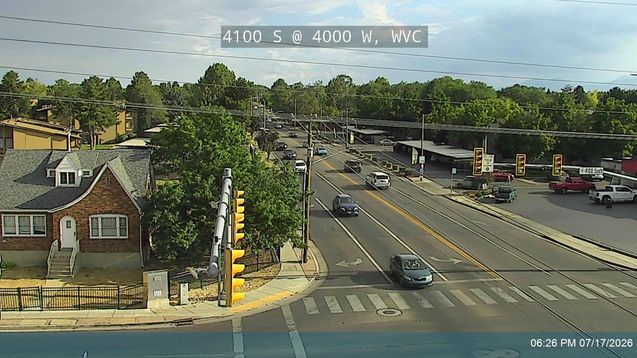4100 S traffic camera, West Valley City, Utah