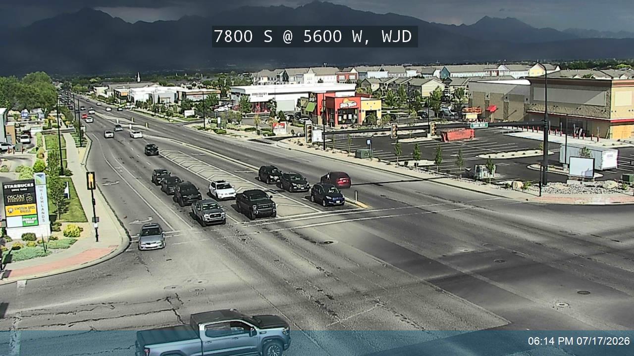 7800 S traffic camera, West Jordan, Utah