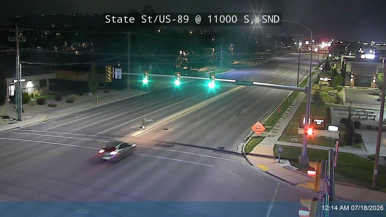 US-89 traffic camera, Sandy, Utah
