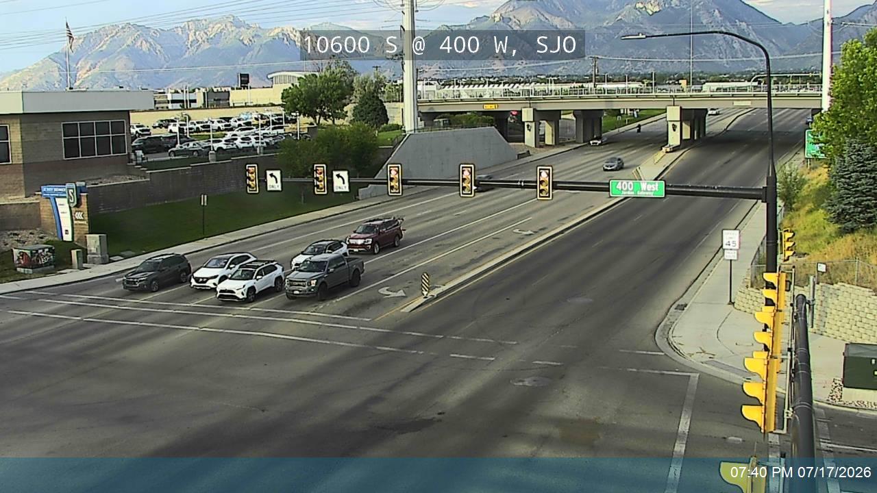 SR-151 traffic camera, South Jordan, Utah