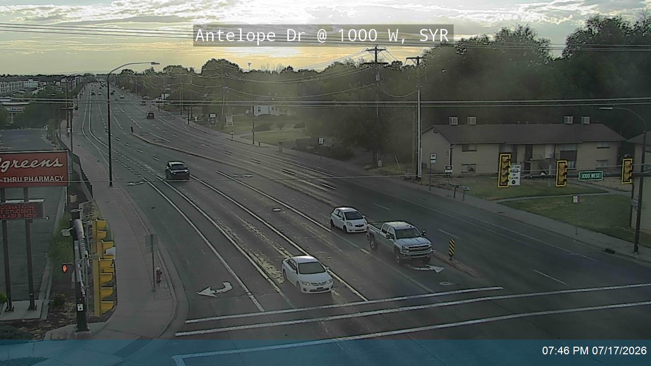 SR-108 traffic camera, Syracuse, Utah