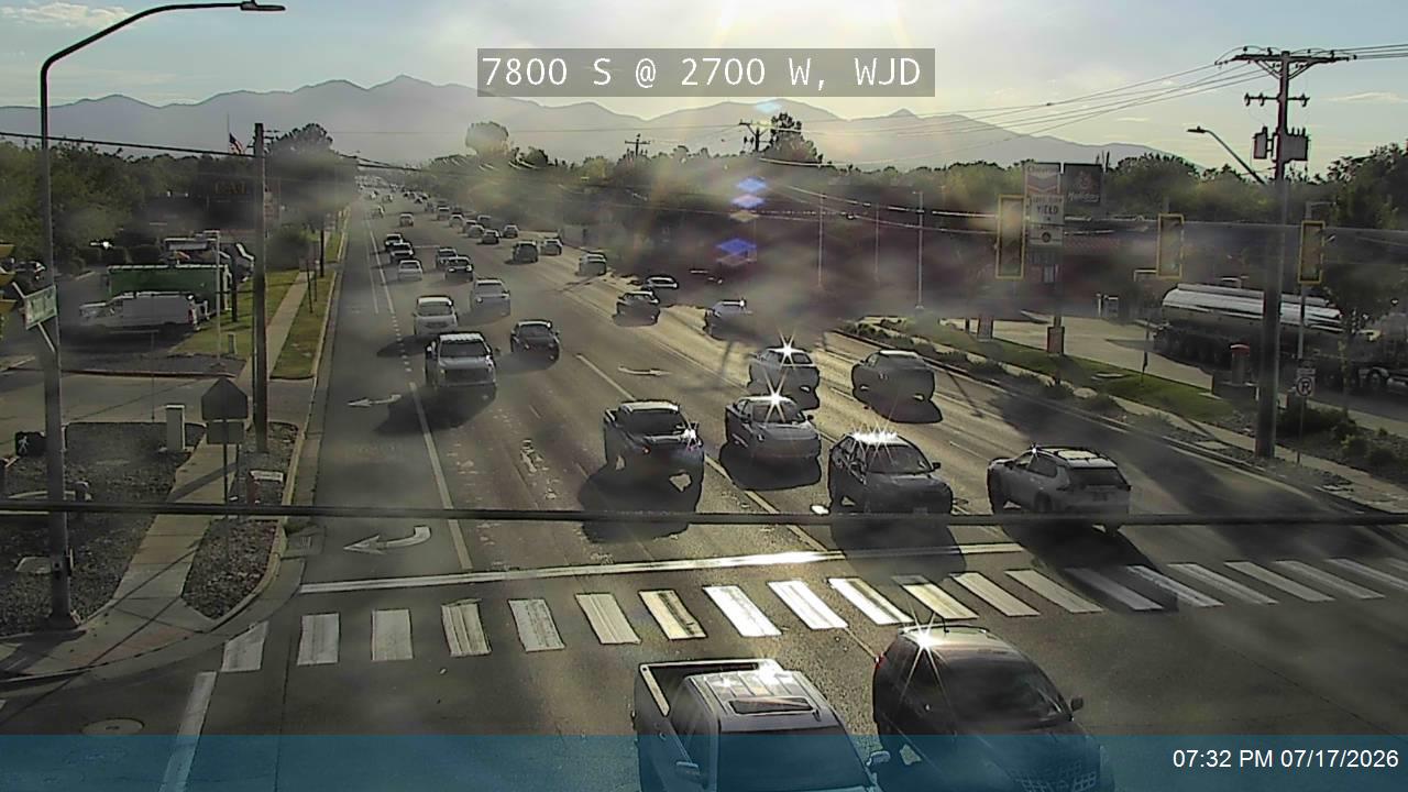 SR-48 traffic camera, West Jordan, Utah