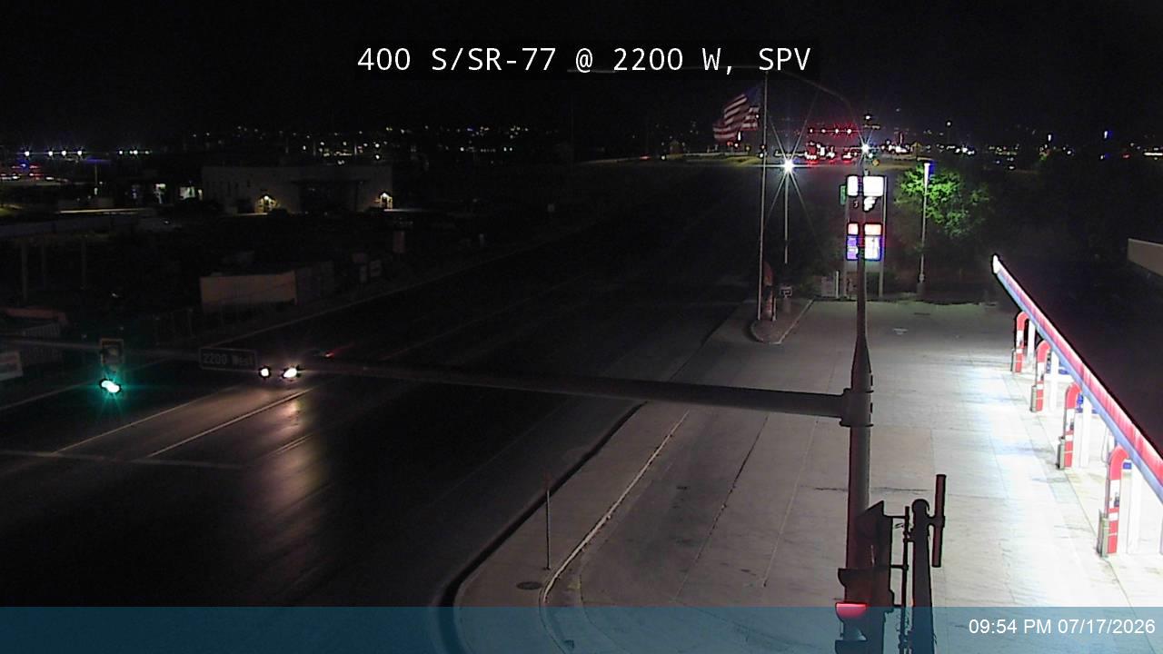 SR-77 traffic camera, Springville, Utah