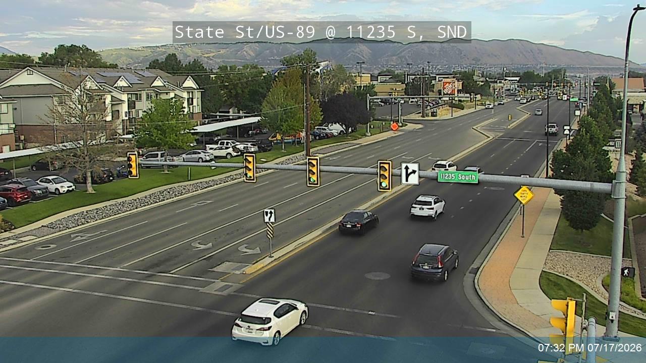 US-89 traffic camera, Sandy, Utah