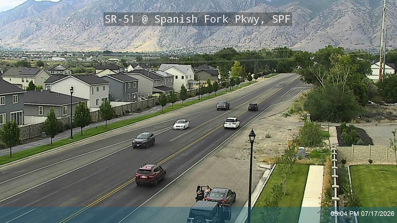 SR-51 traffic camera, Spanish Fork, Utah